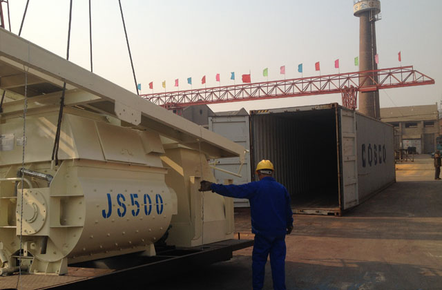 75m3/h concrete batching plant 